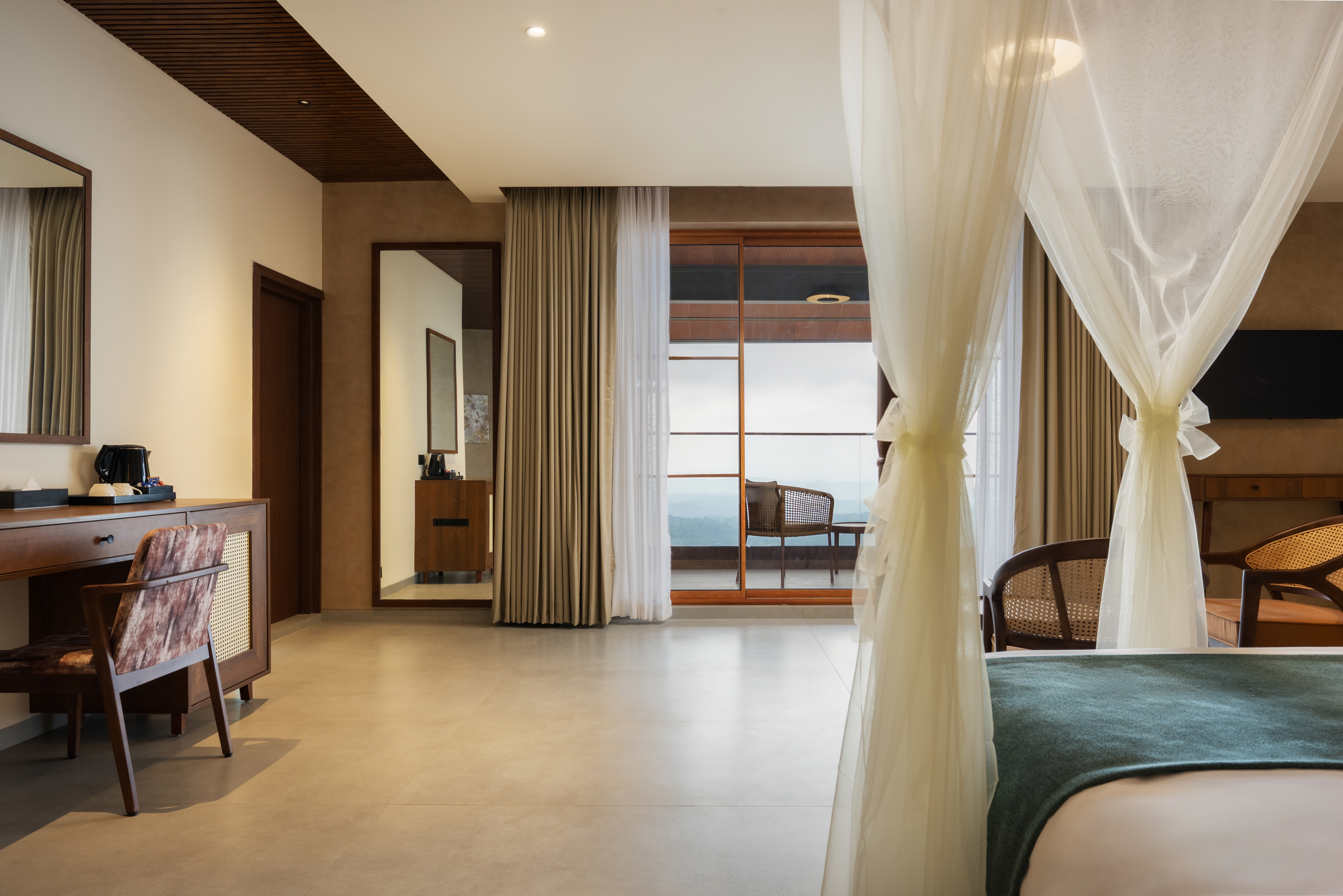 Olive Woods Munnar – Premium Suite with plantation view