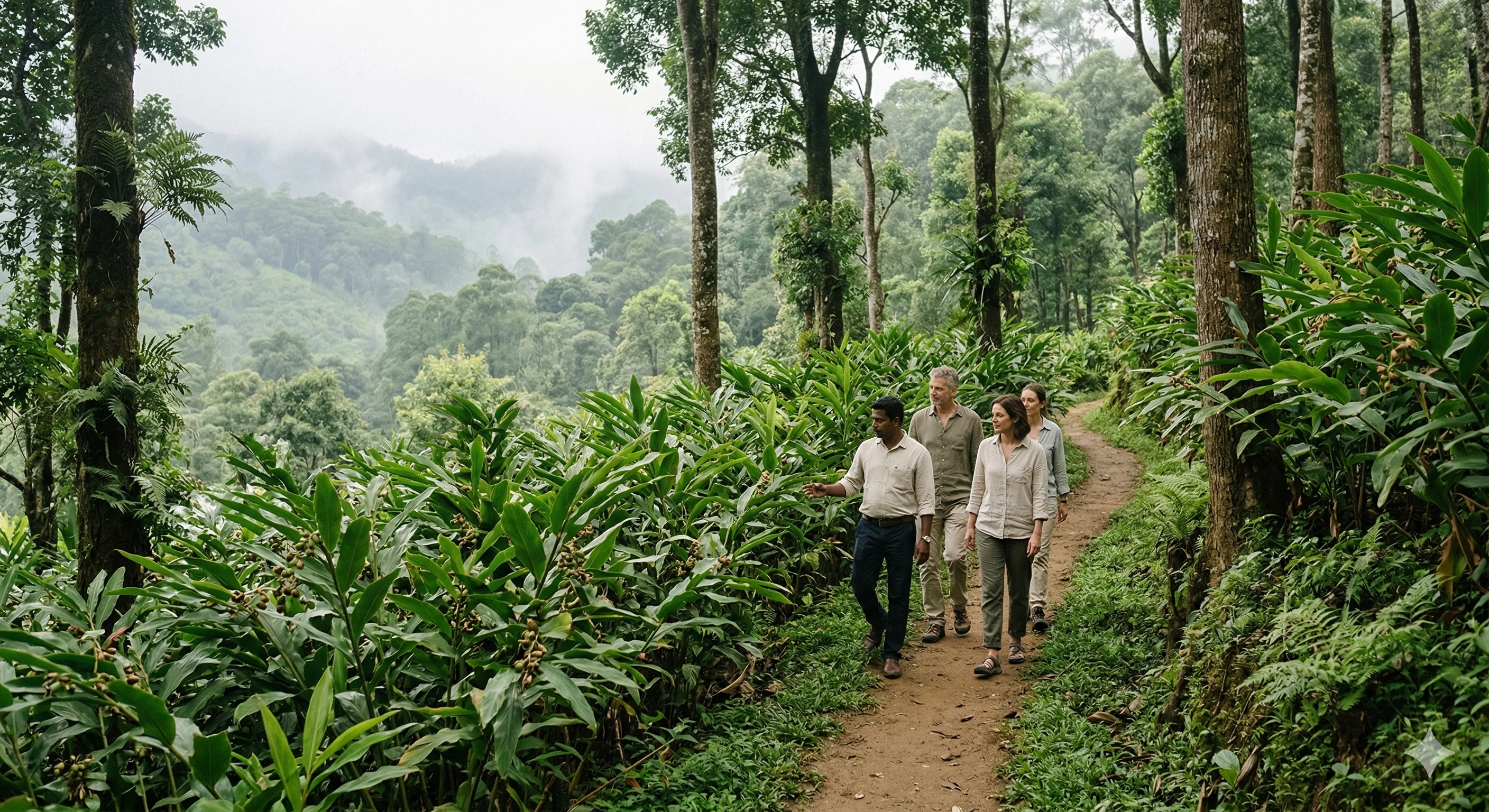 Cardamom Plantation Visit near Olive Woods Munnar